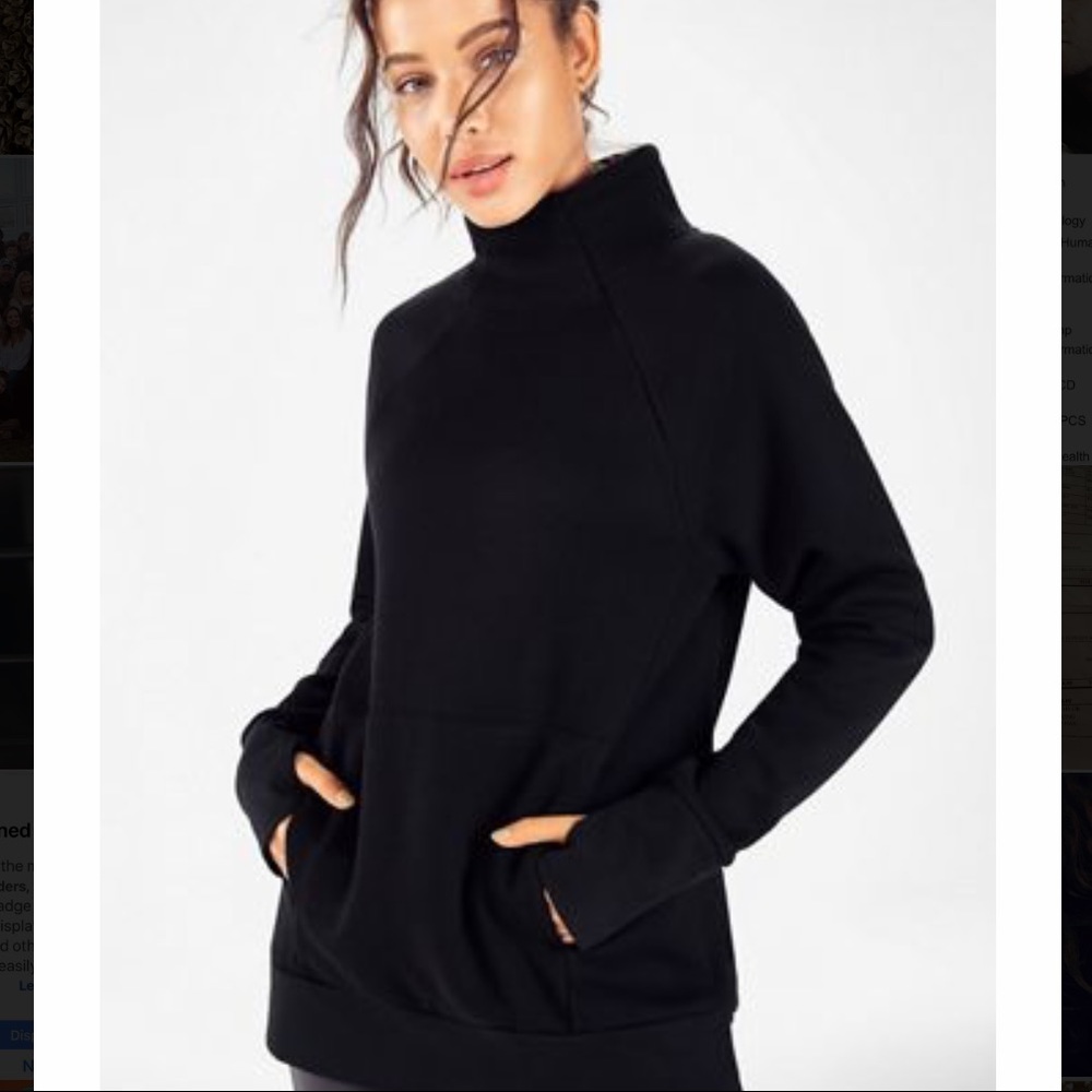 Fabletics - Zaylee Funnel Neck Tunic Jacket